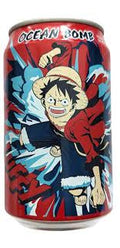 Ocean Bomb One Piece Sparkling Water Luffy Yogurt Flavor (330ml) (Taiwan) 6-Pack - Expires June 3rd, 2026