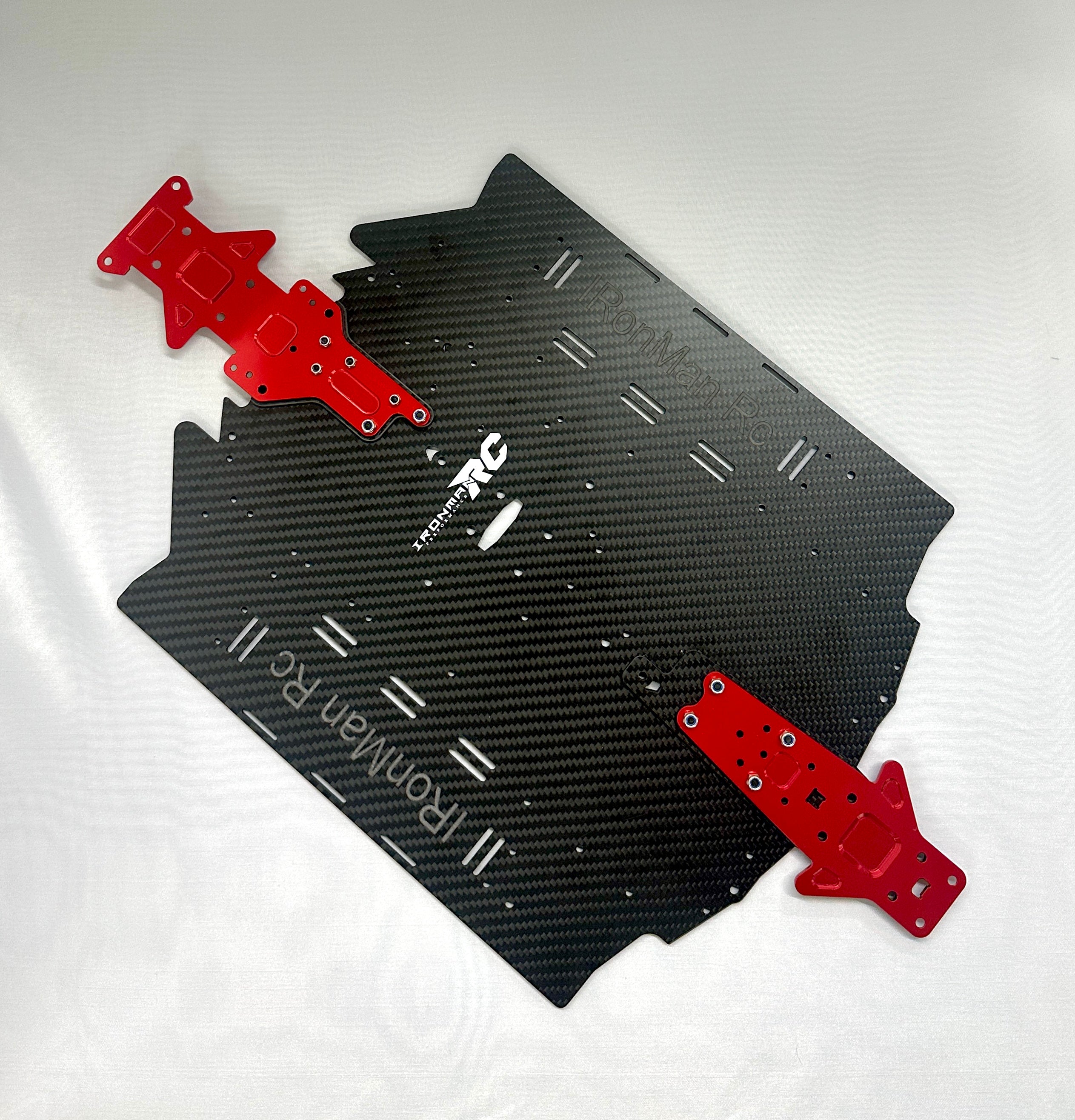 IRonManRc Limitless V2 Carbon Fiber Wide Chasis W/ Top Brace