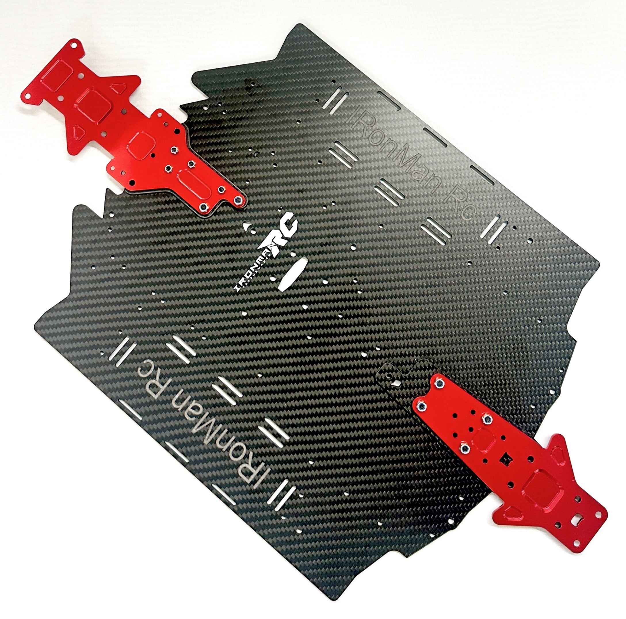 IRonManRc Limitless V2 Carbon Fiber Wide Chasis W/ Top Brace