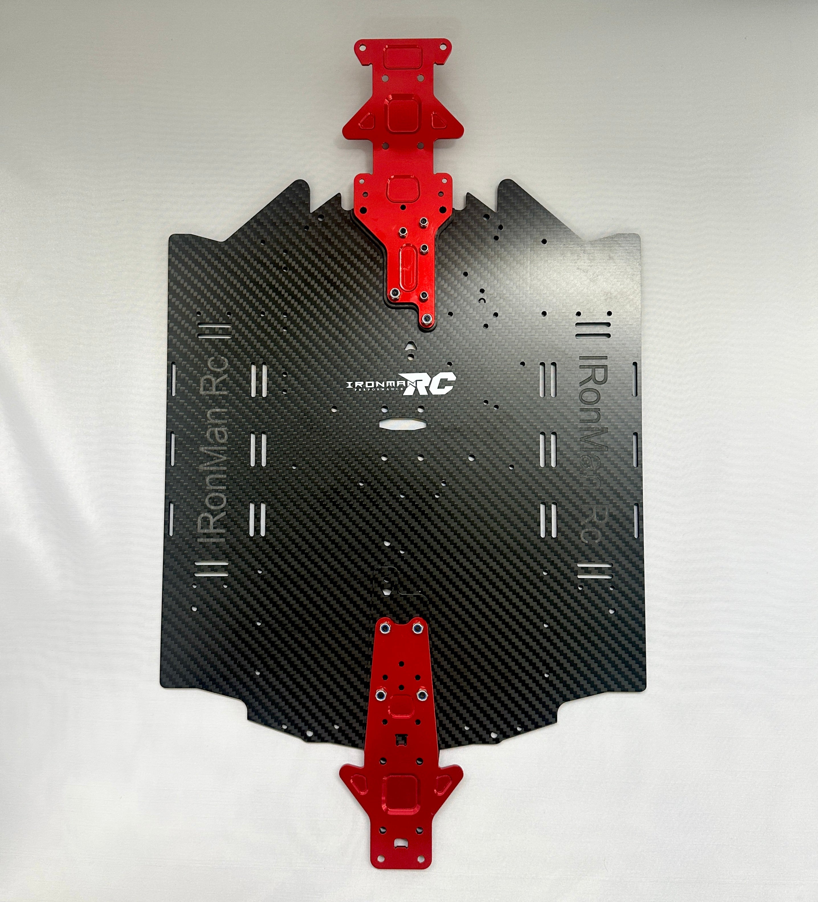 IRonManRc Limitless V2 Carbon Fiber Wide Chasis W/ Top Brace