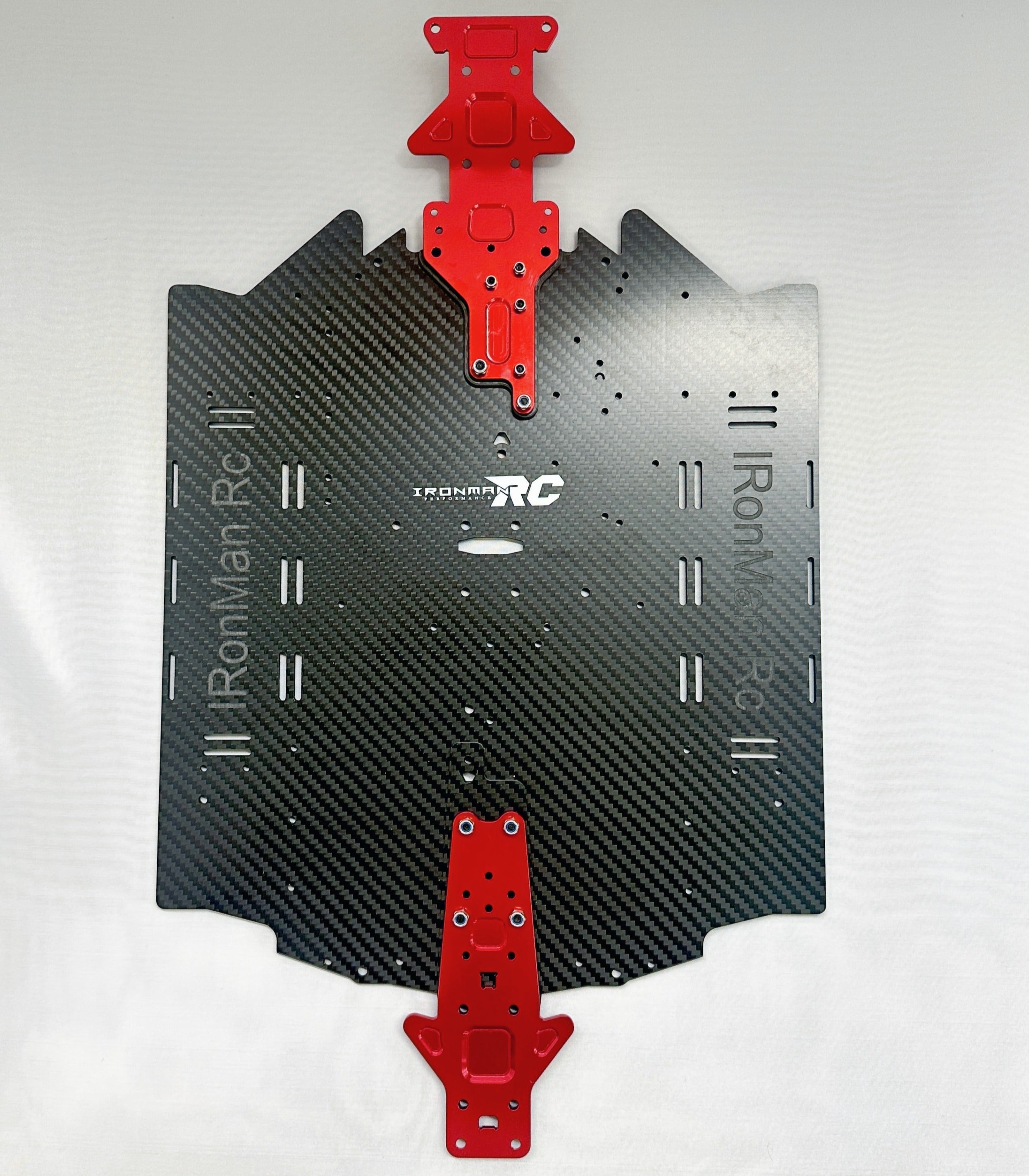 IRonManRc Limitless V2 Carbon Fiber Wide Chasis W/ Top Brace