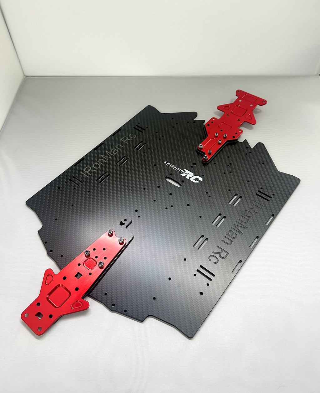 IRonManRc Limitless V2 Carbon Fiber Wide Chasis W/ Top Brace