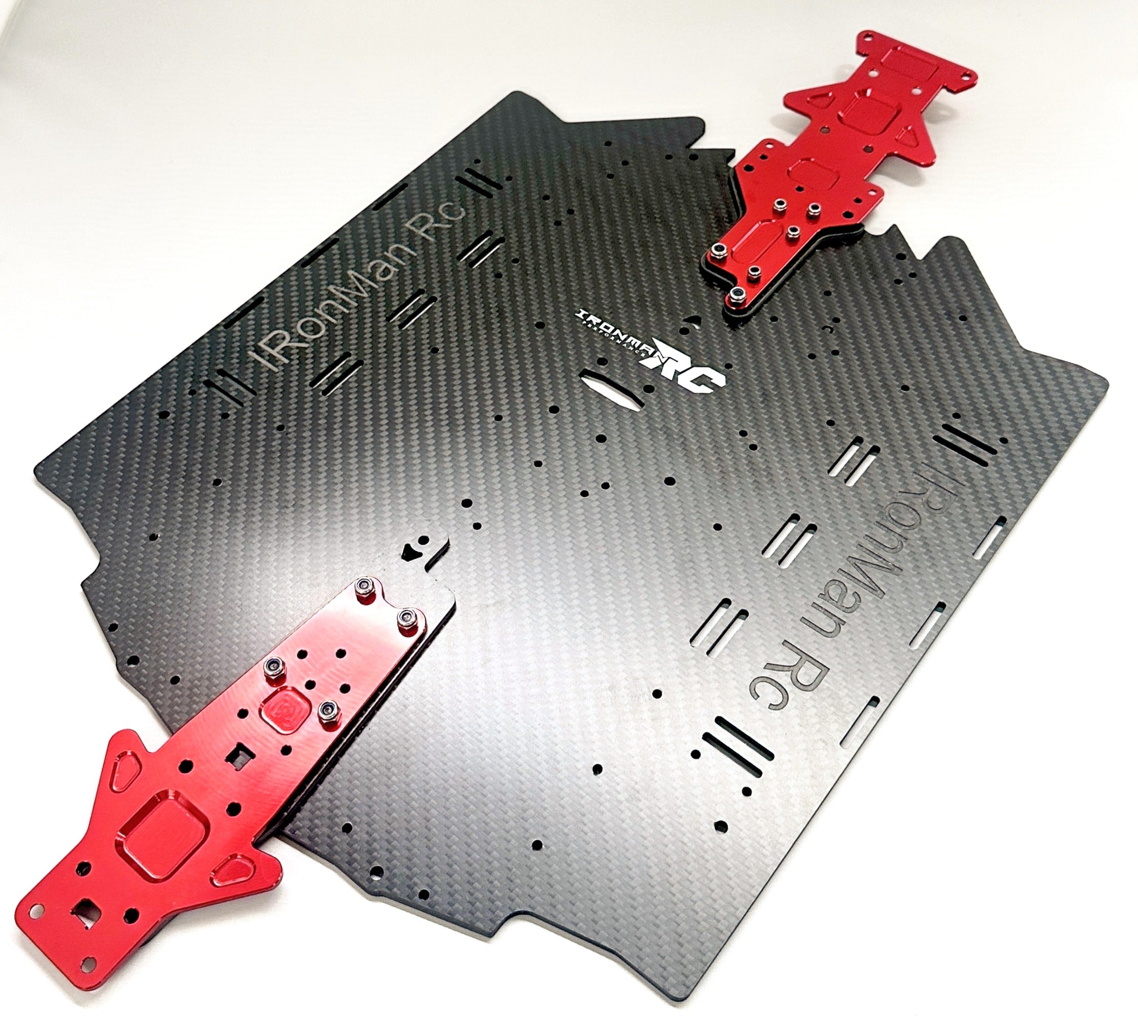 IRonManRc Limitless V2 Carbon Fiber Wide Chasis W/ Top Brace