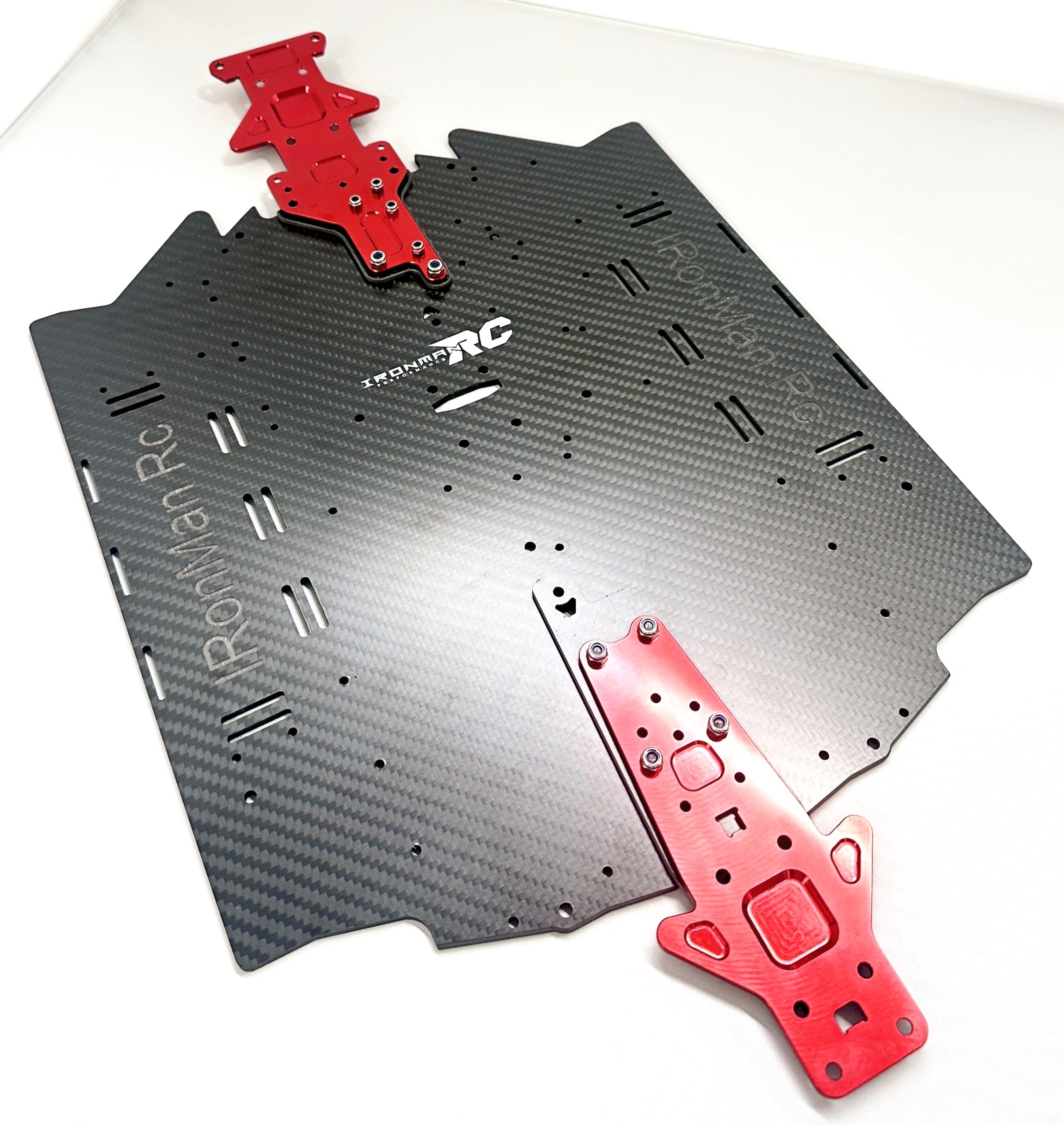 IRonManRc Limitless V2 Carbon Fiber Wide Chasis W/ Top Brace