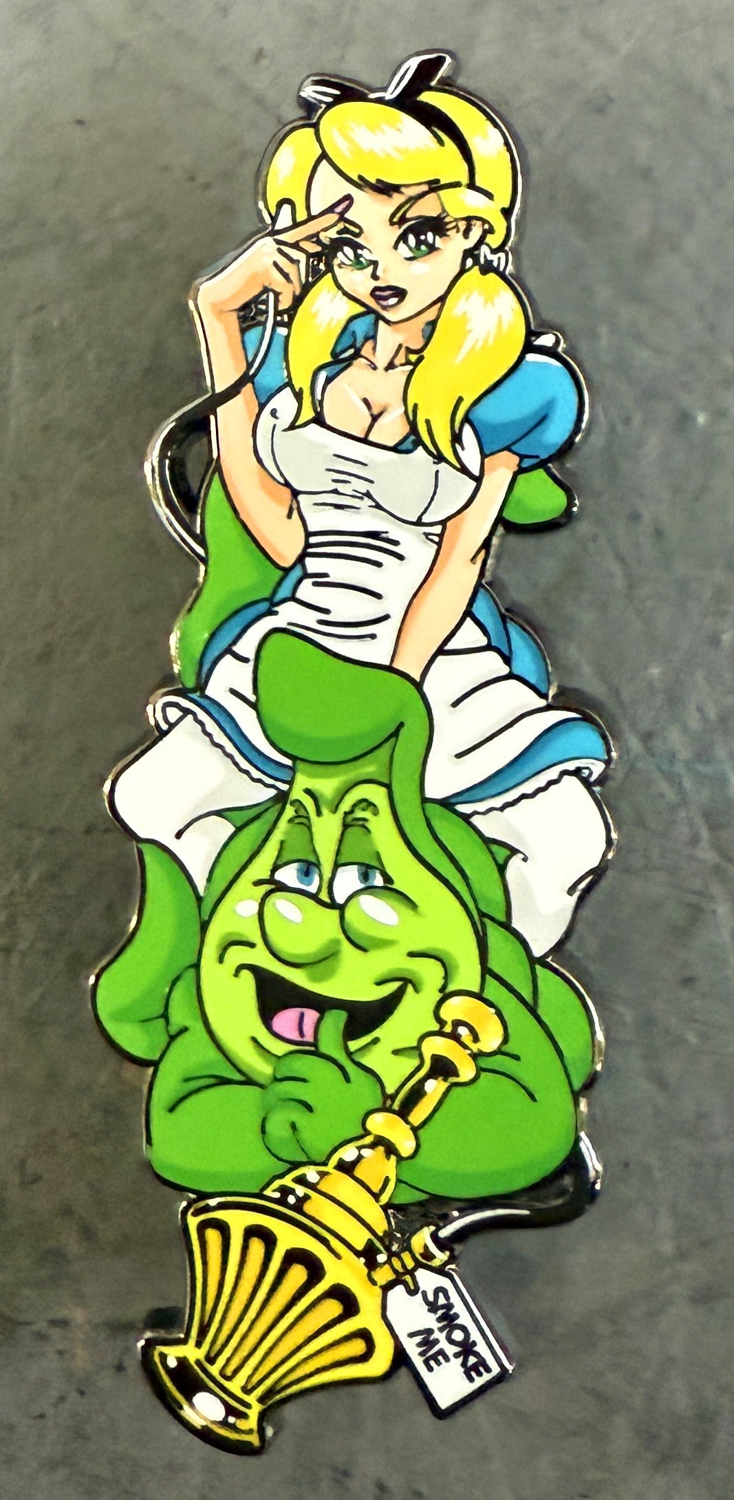Hook Ups Alice 2 Enamel Pin