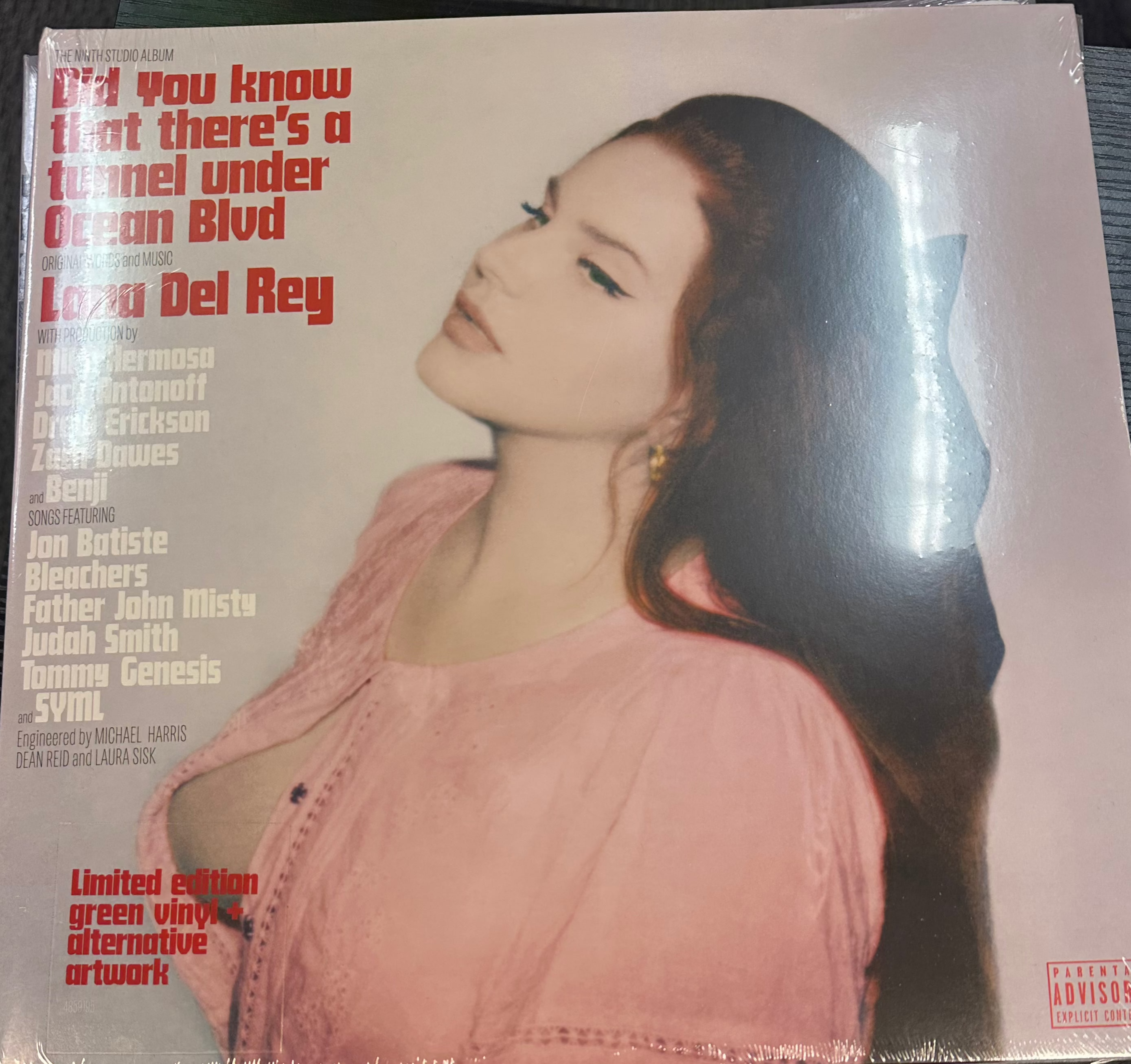 DEL REY, LANA - Did You Know That There's A Tunnel 2x (Color) LP Vinyl Record