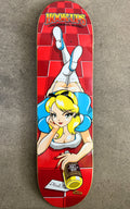 Hook Ups 8-Ball Alice 8.5" Skateboard Deck