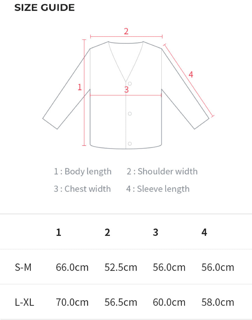 BTS Official Butter Merch - Cardigan (Black)