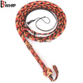 Indiana Jones Bull Whip | 6 to 16 Feet | 16 Strands Kangaroo Hide | Leather Belly and Bolster Inside – Leather Bond