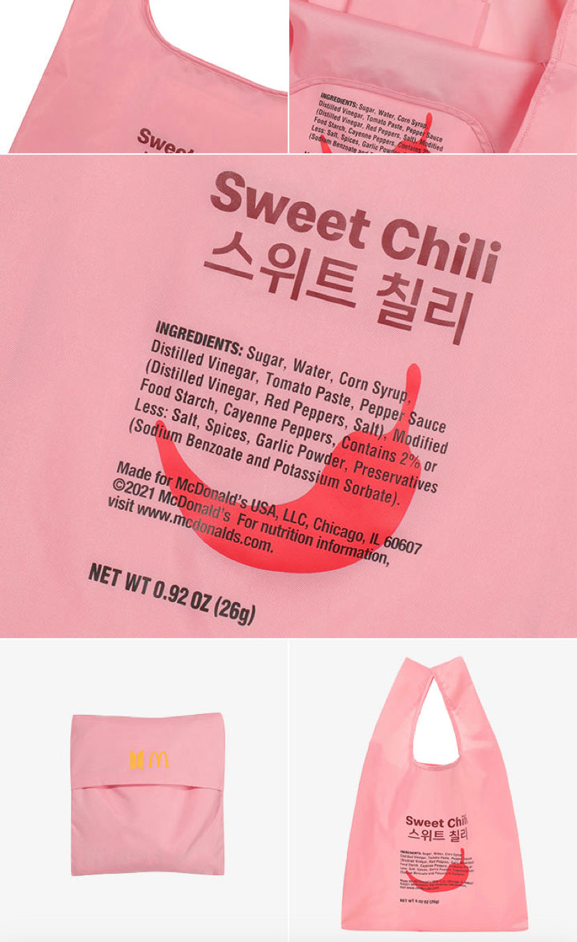 BTS x MDBonalds Official Sweet Chili Bag