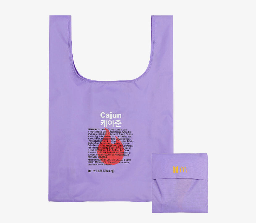 BTS x MDBonalds Official Cajun Bag