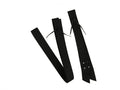 BLACK- SHOWMAN- PREMIUM QUALITY NYLON OFF BILLET AND TIE STRAP.