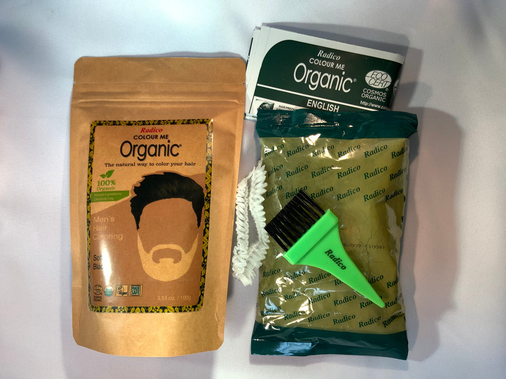 Men's Soft Black - Organic Hair Coloring