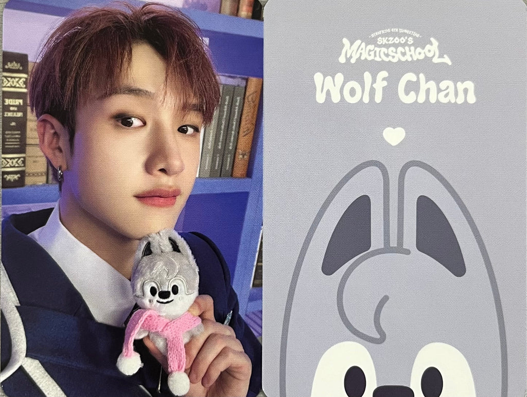 Stray Kids x Skzoo's Magic School Official Pop Up Event Photocard