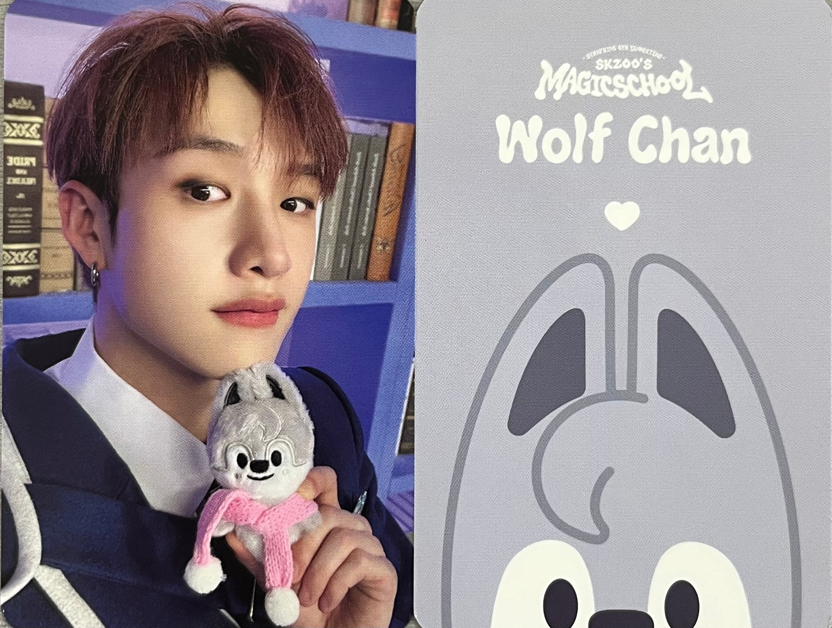 Stray Kids x Skzoo's Magic School Official Pop Up Event Photocard