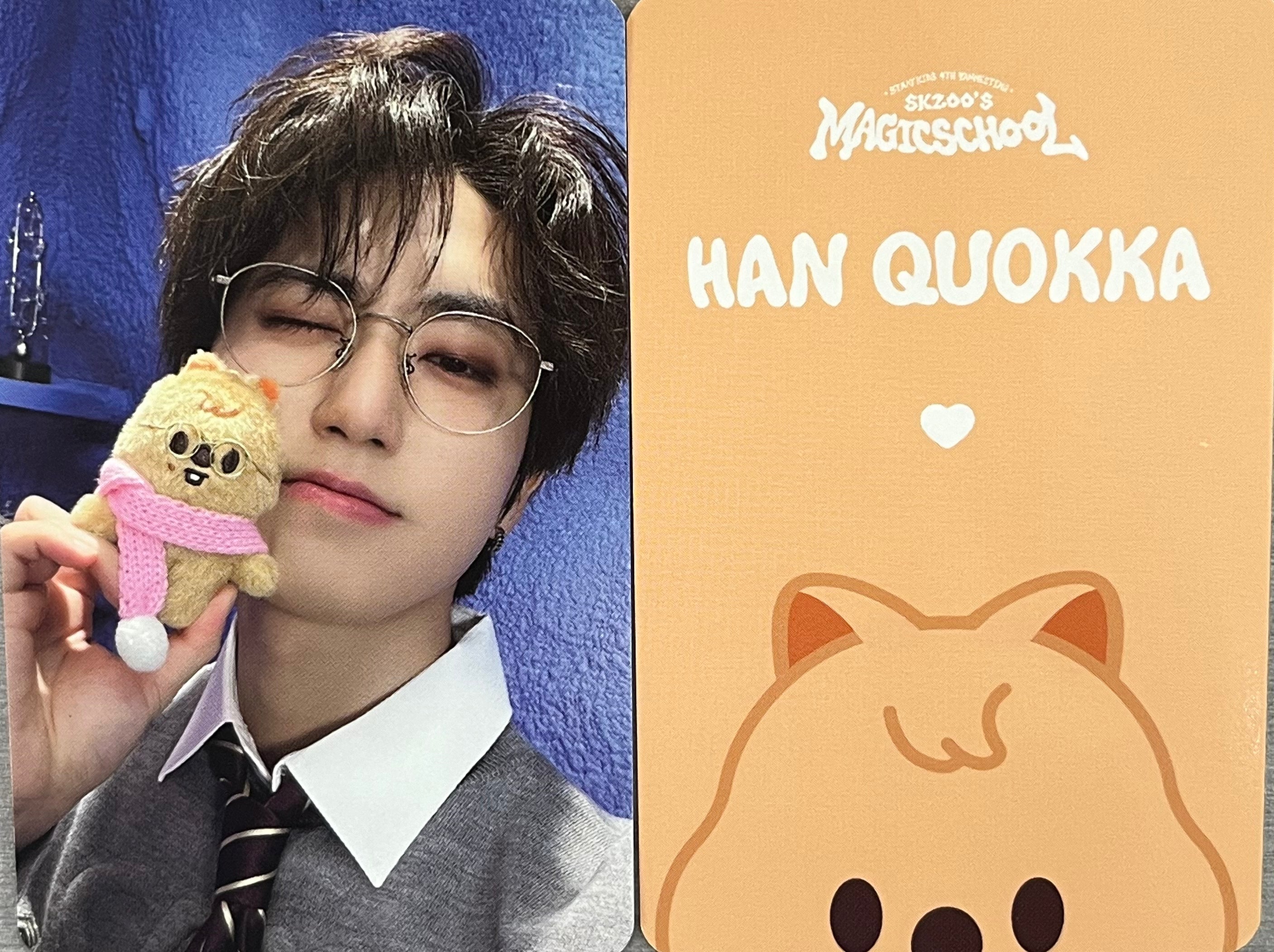 Stray Kids x Skzoo's Magic School Official Pop Up Event Photocard