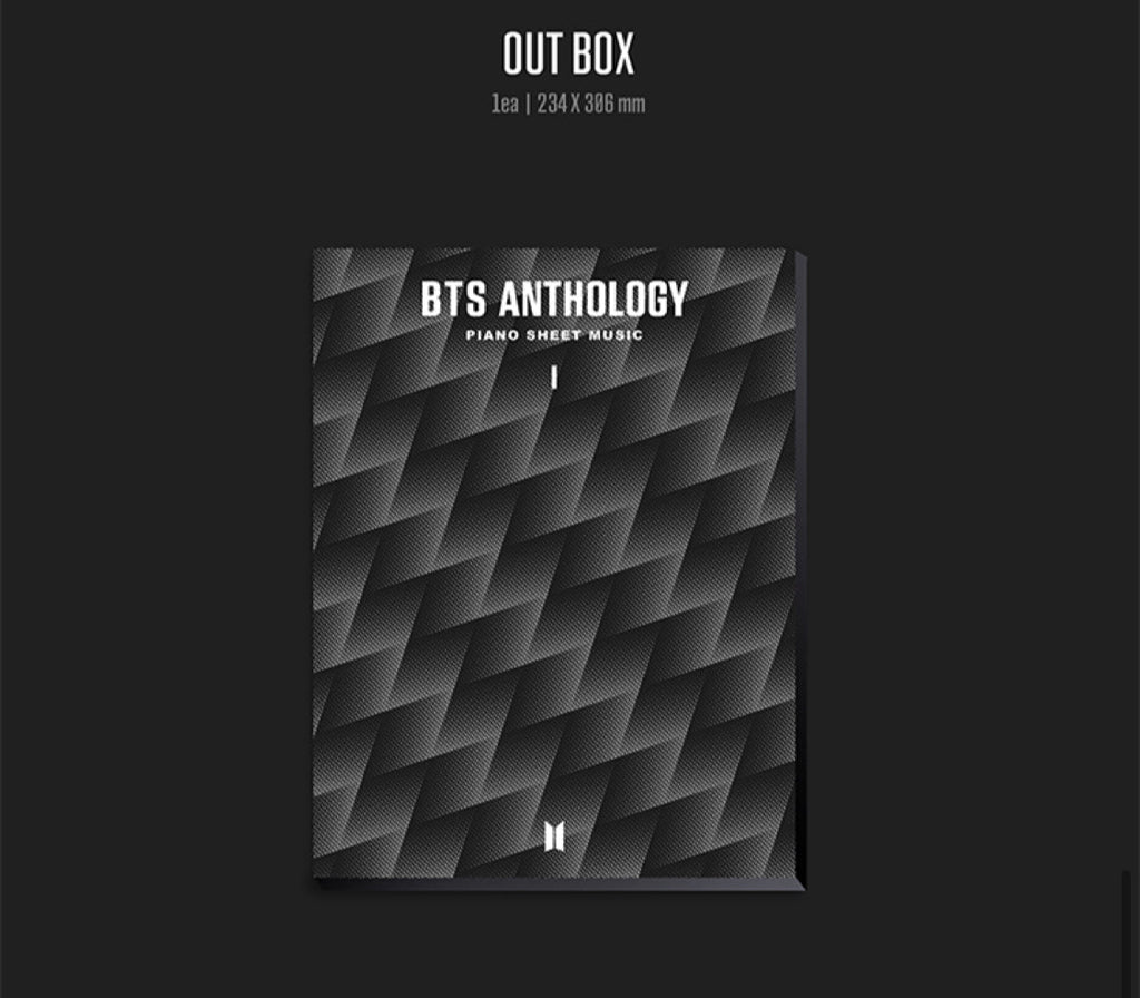 BTS Anthology Piano Sheet Music I