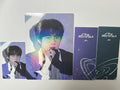 BTS Jin Astronaut - Holographic Postcard Photocard Bookmarks Weverse Set Pob