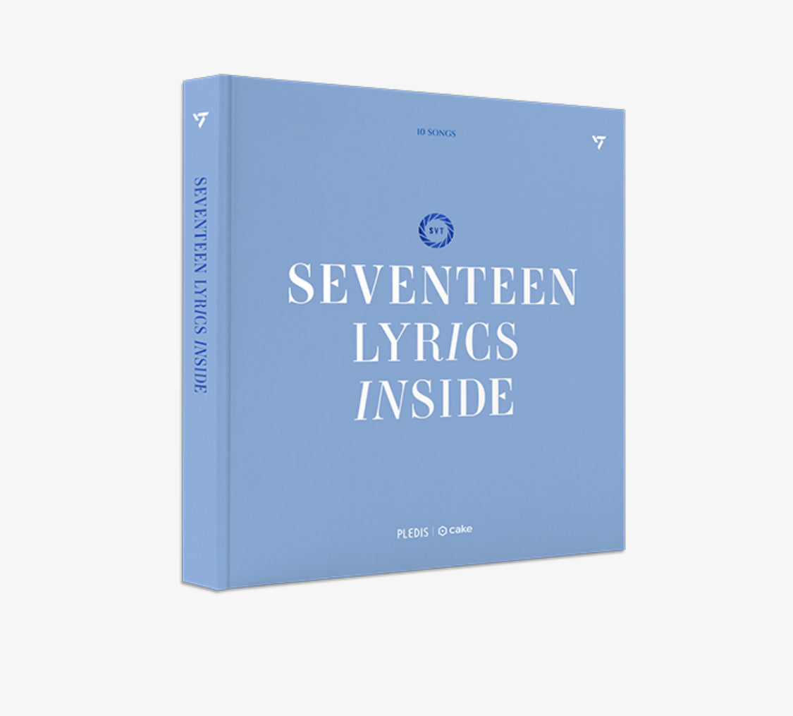 Seventeen Lyrics Inside Book (First Edition)