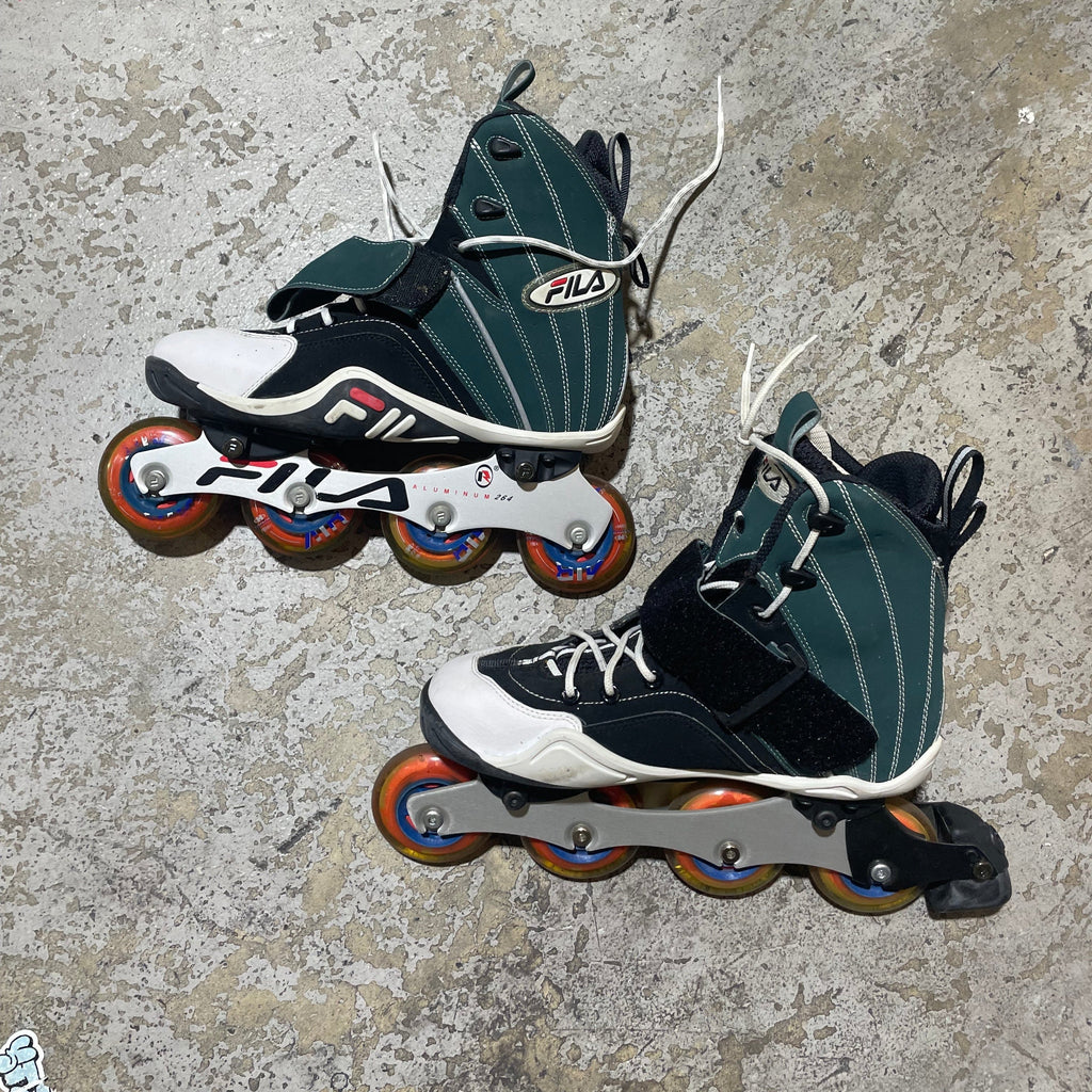 Fila Lite Rail Inline Skate - Green/Black [Size 9]