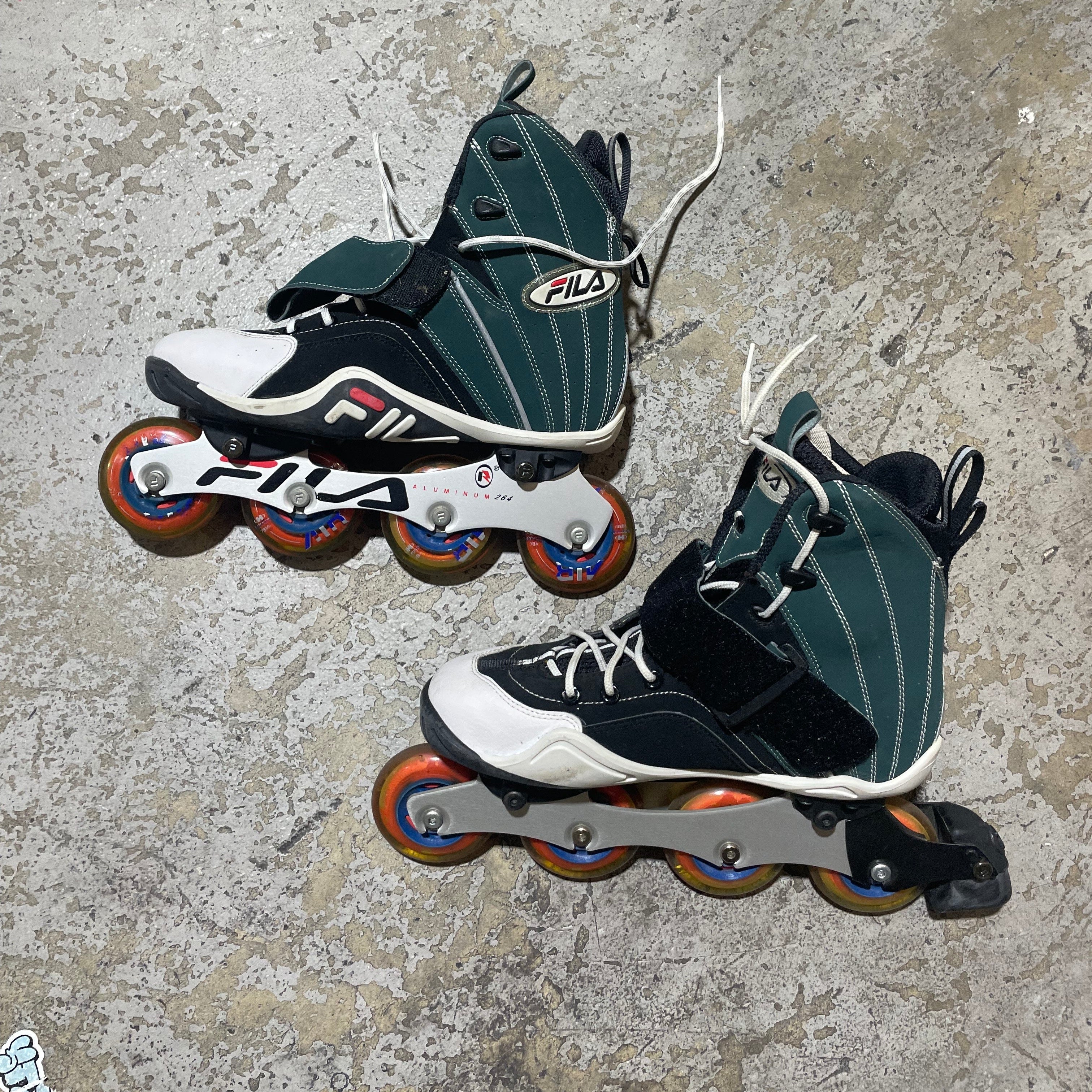 Fila Lite Rail Inline Skate - Green/Black [Size 9]