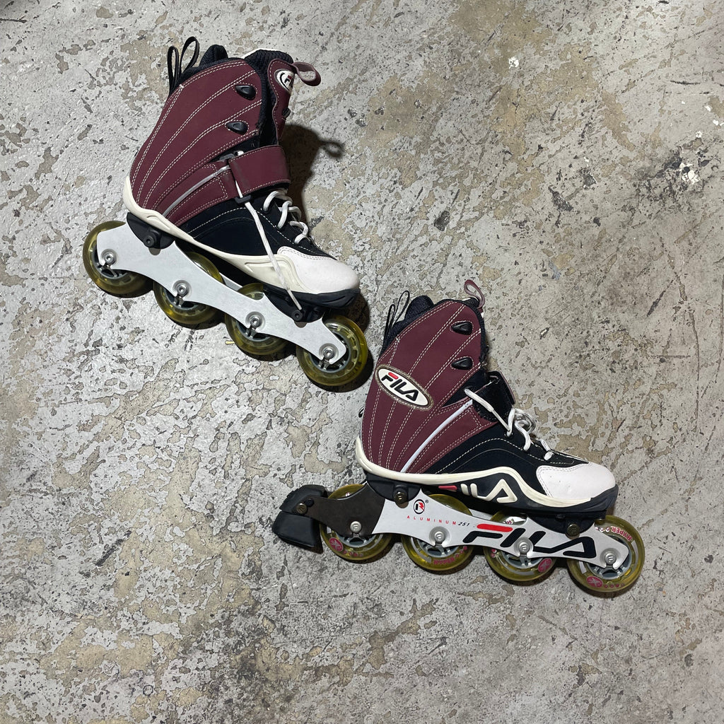 Fila Lite Rail Inline Skate - Cranberry/Black [Size 7 Women]