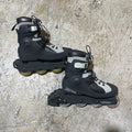 Oxygen ATV5 L Inline Skate - Black/Sage [Size 6.5]