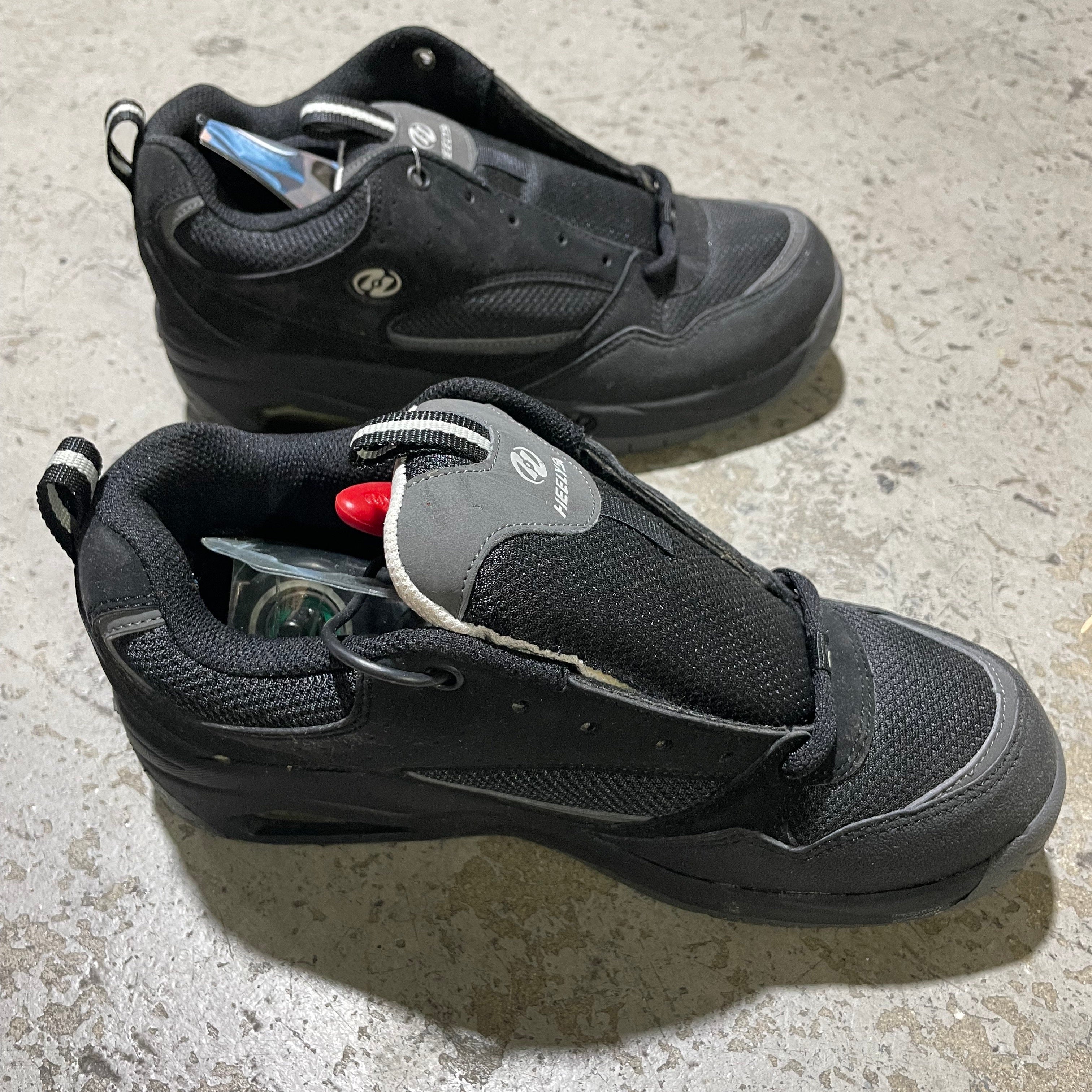 Heelys Slide Skate Shoes - Black/Charcoal/Light Gray [Size 7]
