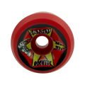 Hosoi Rockets 61mm 97A Red Skateboard Wheels