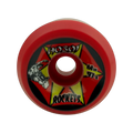 Hosoi Rockets Wheels 61mm 97a - Red (Set of 4)