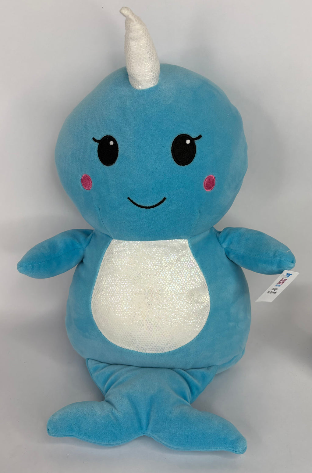 BOGO! Extra Large/XL Squishy Cuddlers Super Soft Plush Pet Toys: Squeak & NO Squeak