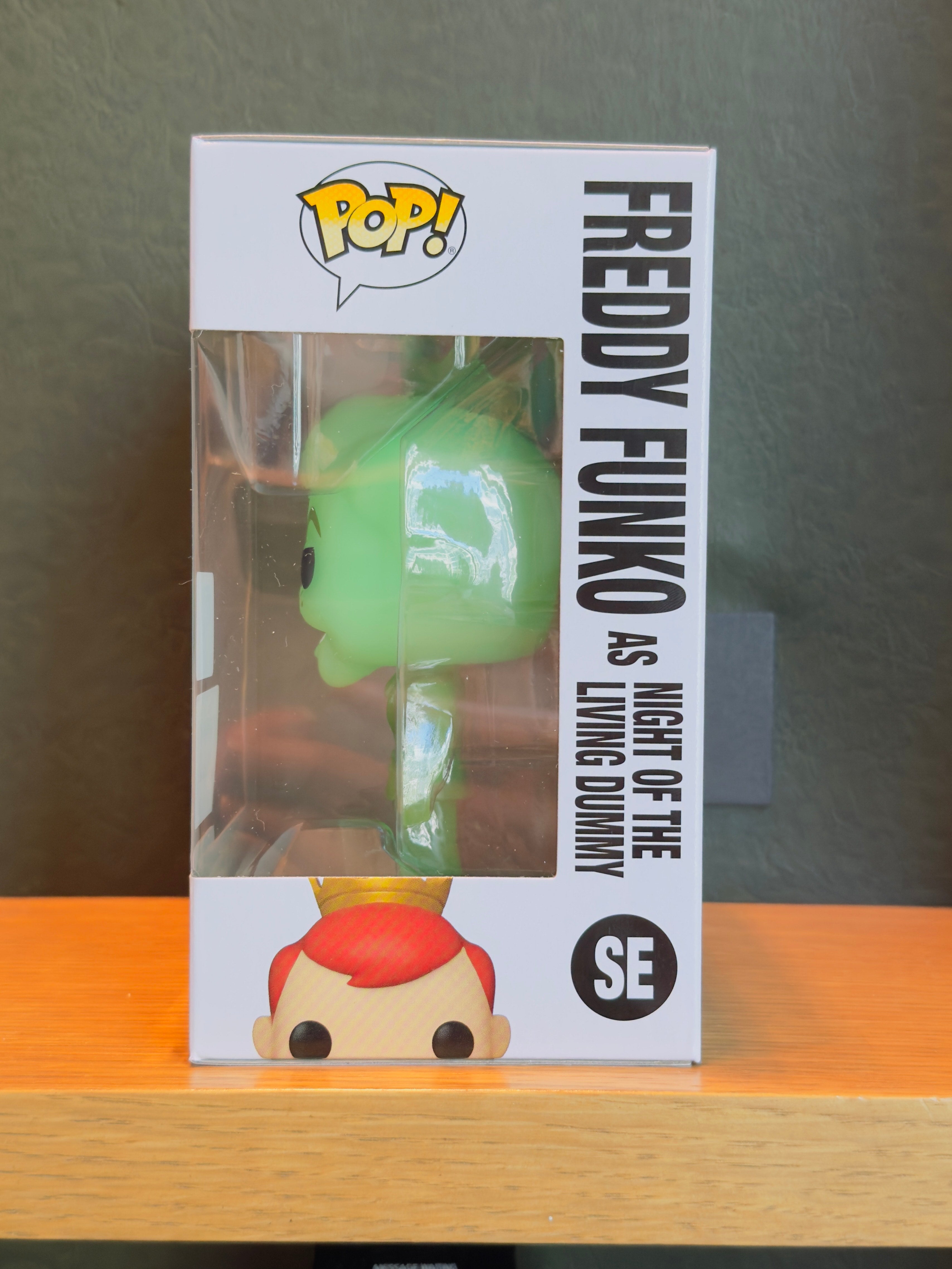 Funko Fundays Experience 2025: Pop! Originals R.L. STINE Freddy Funko as Night of the Living Dummy (Glow in the Dark) LE500