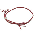 1948 Braided Hat Band: Red
