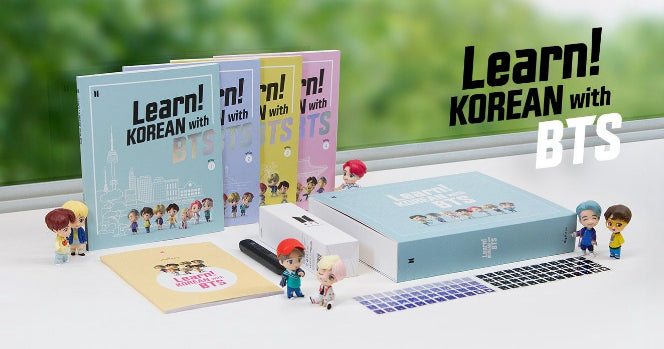 Official Learn Korean With BTS Package Set