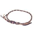 1948 Braided Hat Band: Purple/Butterscotch