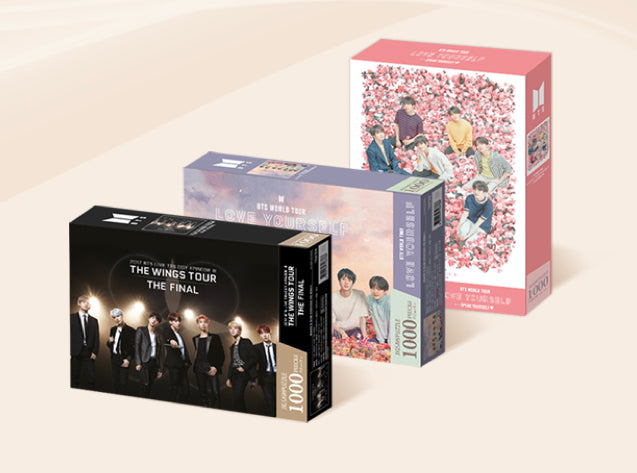 Official BTS Jigsaw Puzzle World Tour Concert Poster (1000Pcs)