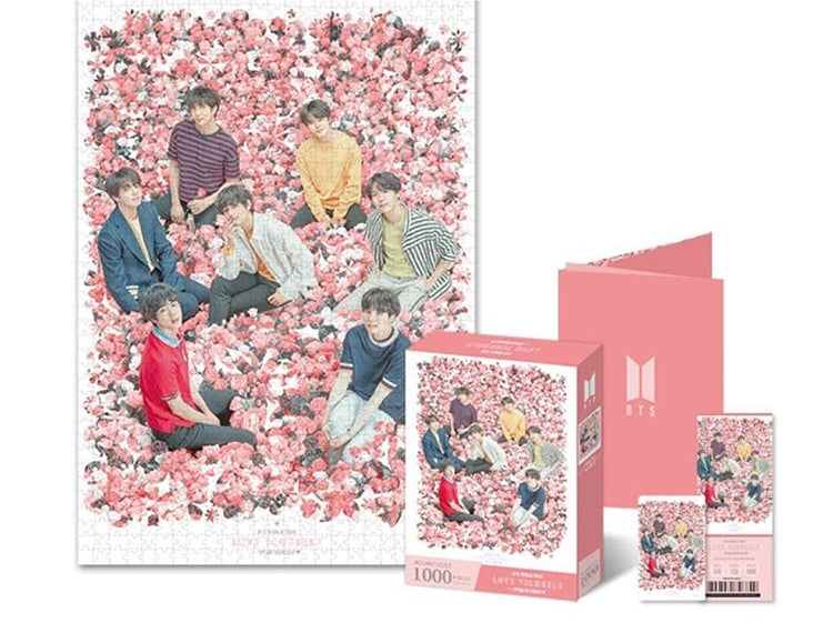 Official BTS Jigsaw Puzzle World Tour Concert Poster (1000Pcs)