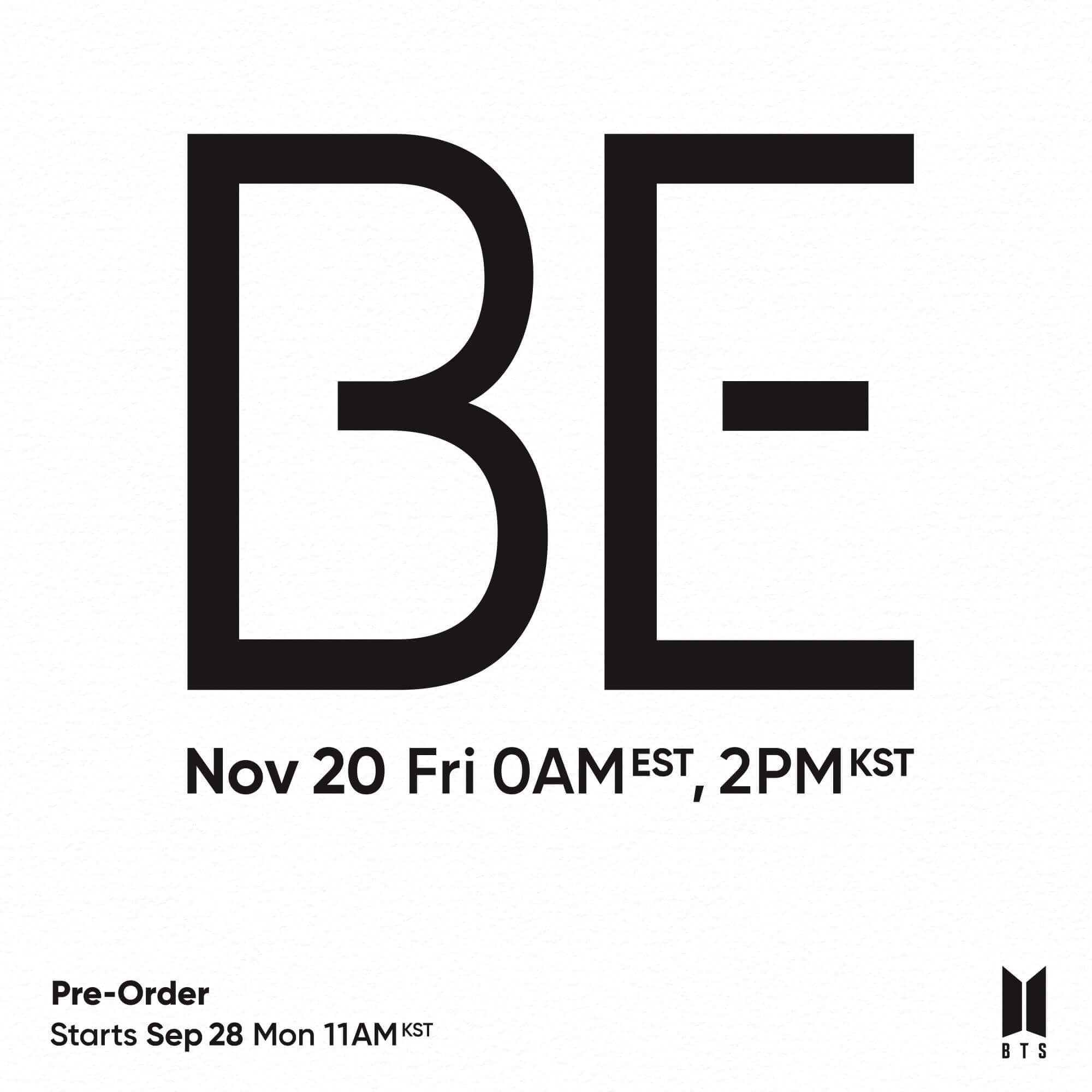 BTS Be (Deluxe Edition) Album