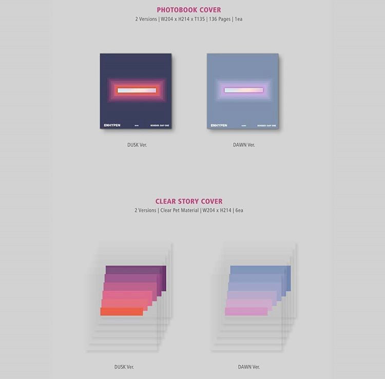 ENHYPEN Album - Border:  Day One