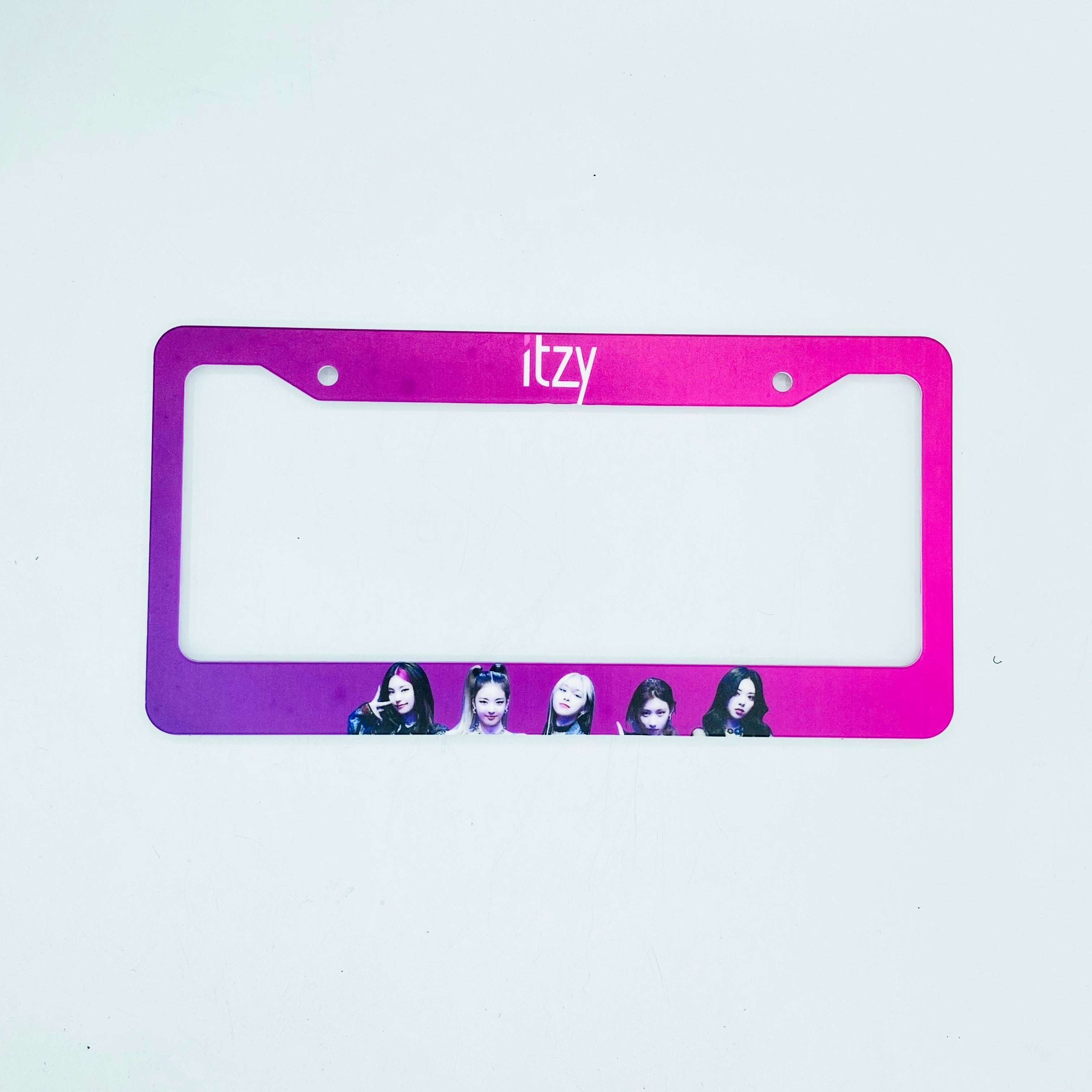 KPOP Plate Frame - ITZY Pink