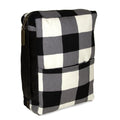 Bible Cover: Black Check