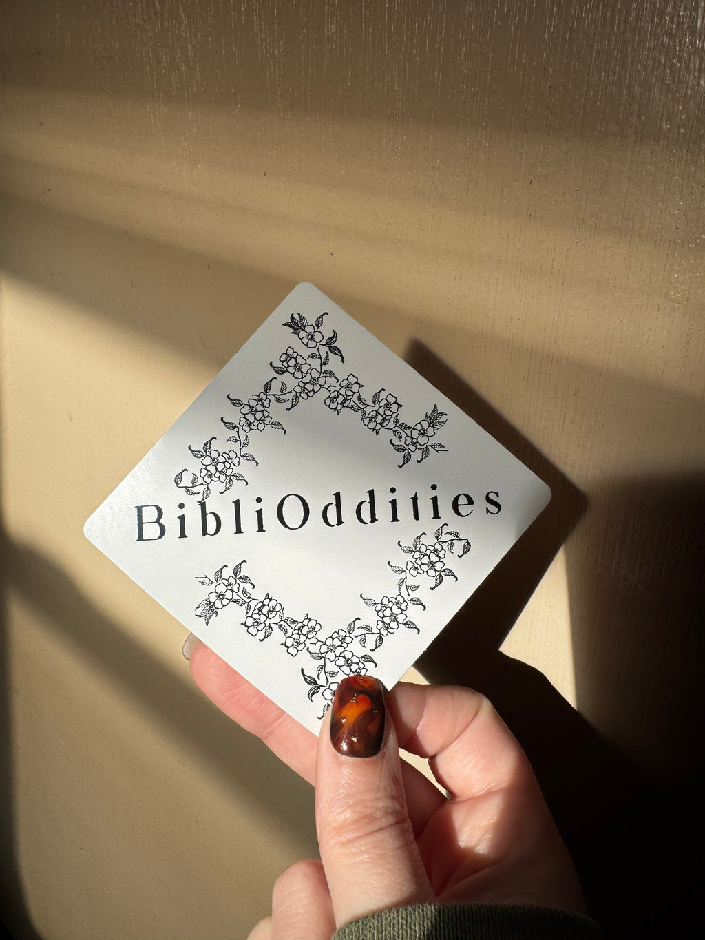 BibliOddities Frame Sticker
