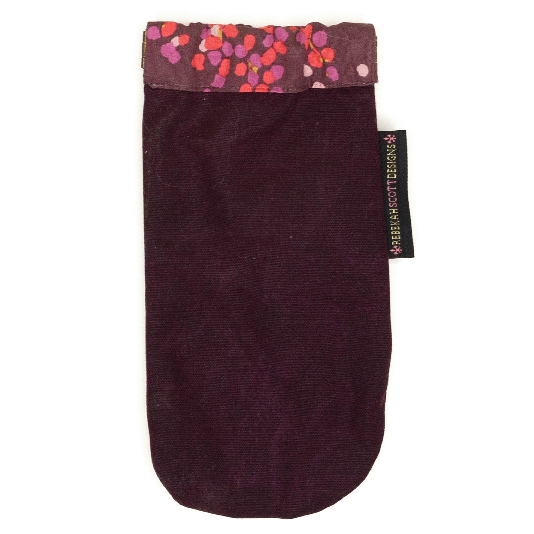 Lizzy: Eggplant Waxed Canvas