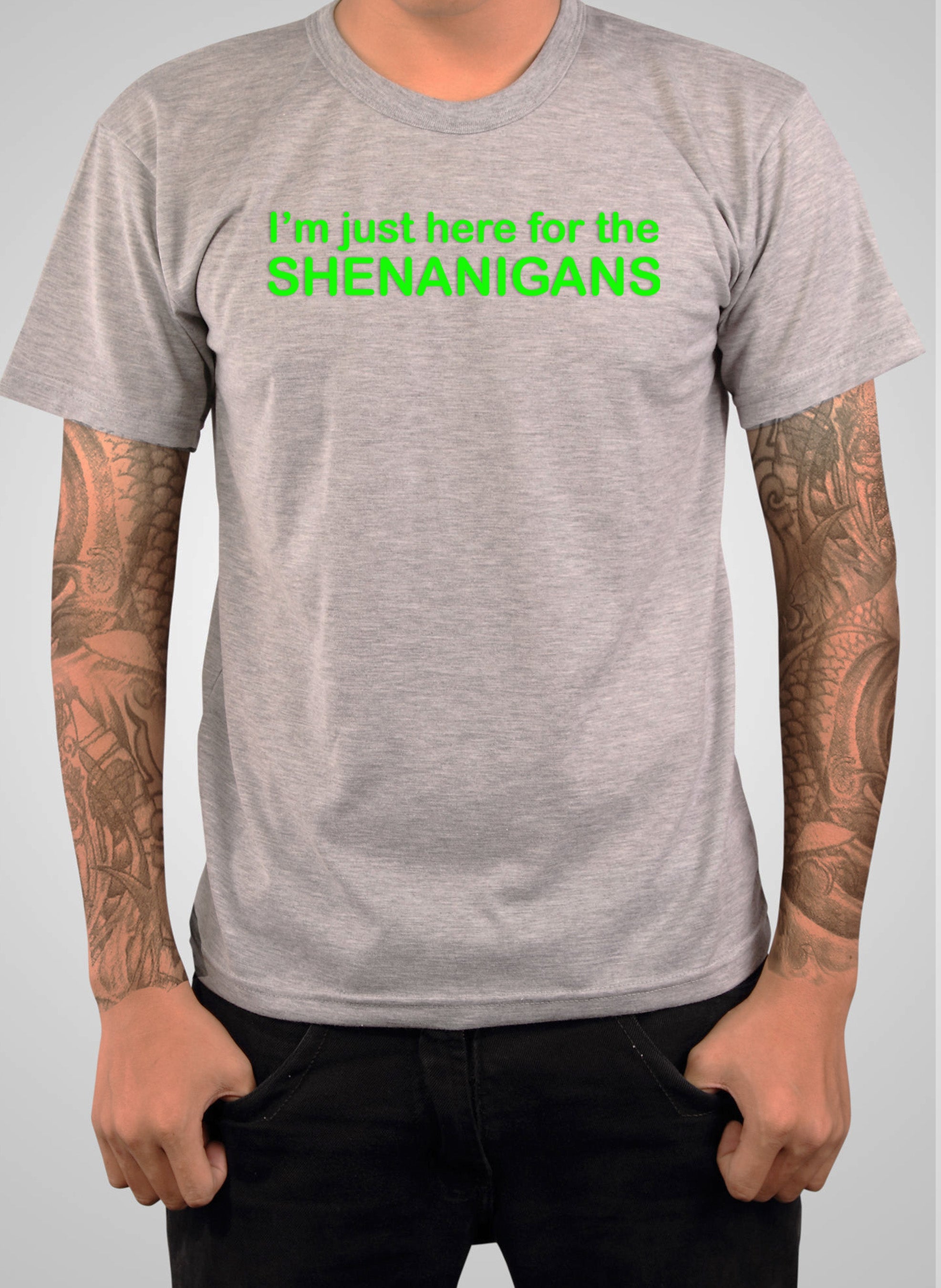 I'm Just Here for the Shenanigans T-Shirt