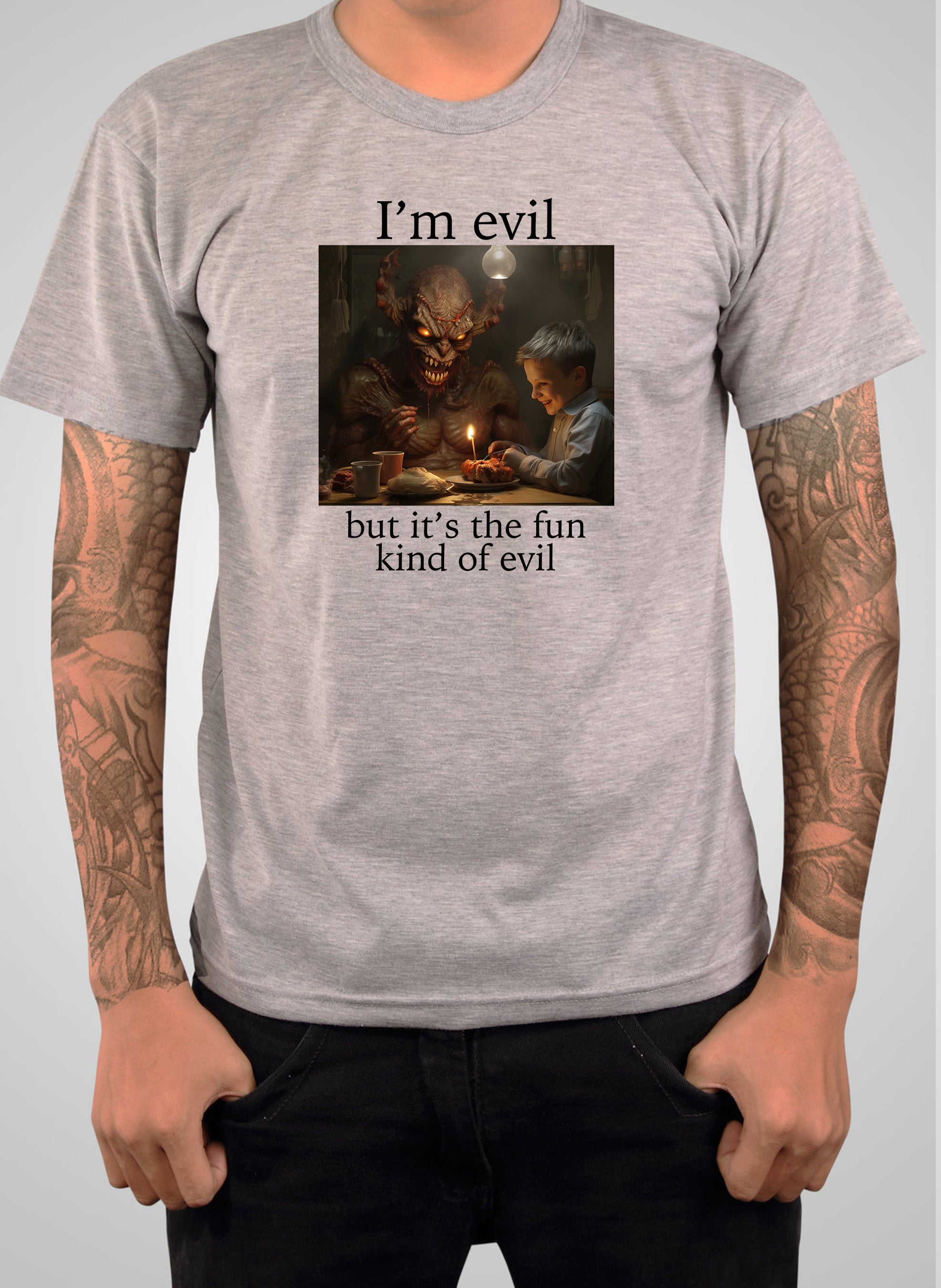 I’m evil but it's the fun kind of evil T-Shirt