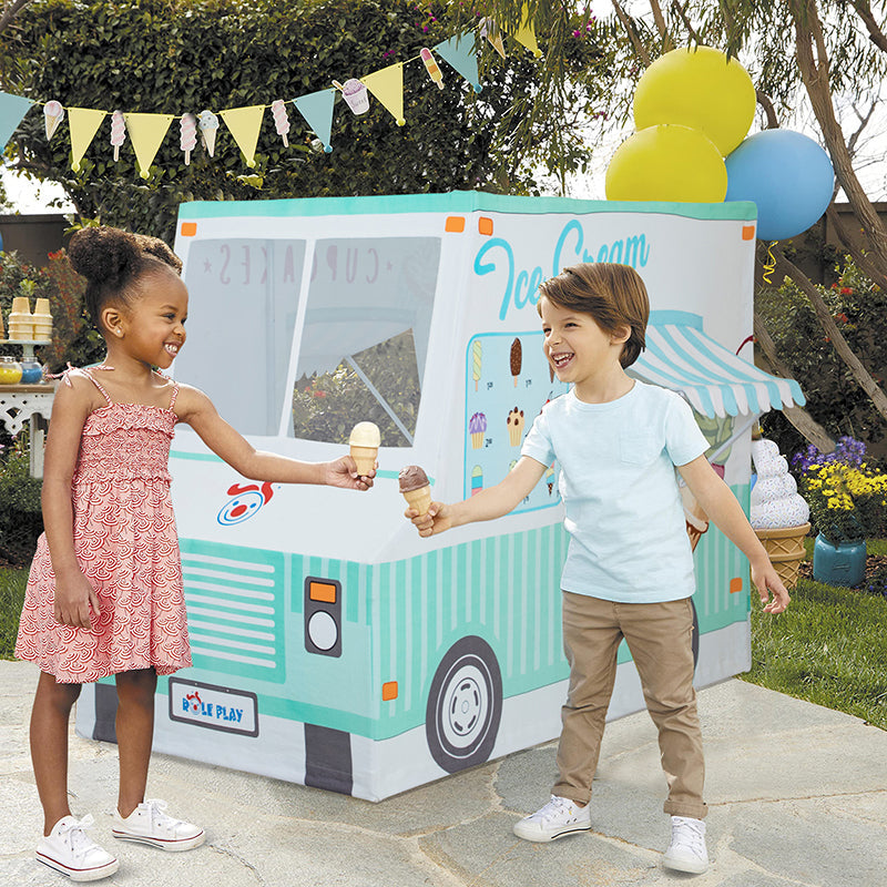 Ice Cream & Cupcake Truck Kids Playhouse