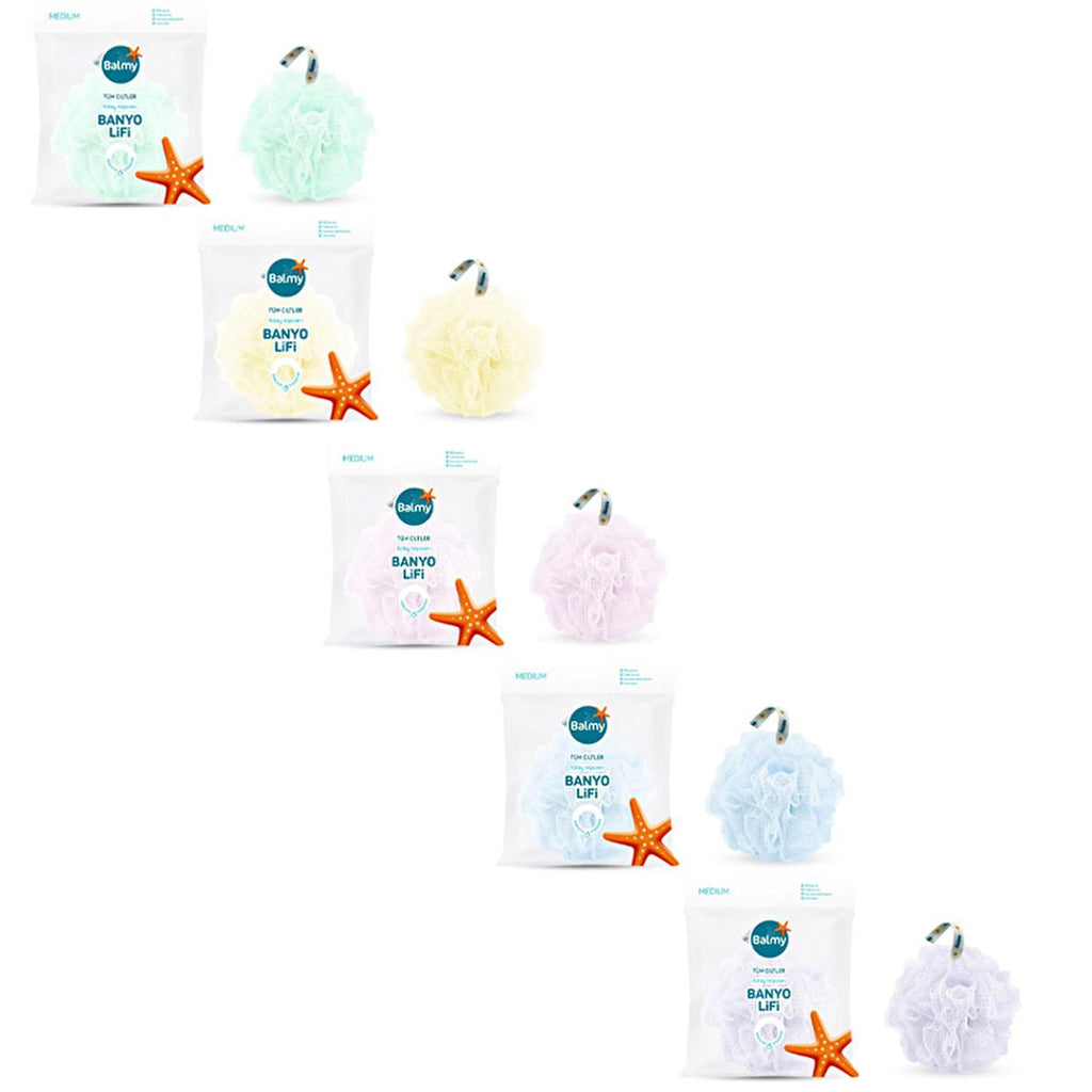 Balmy Banyo Lifi - BPA-Free Bath Loofah for Gentle Exfoliation & Soft Skin