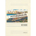 Vintage Lined Notebook Greetings from Pittsburgh, Pennsylvania - Paperback