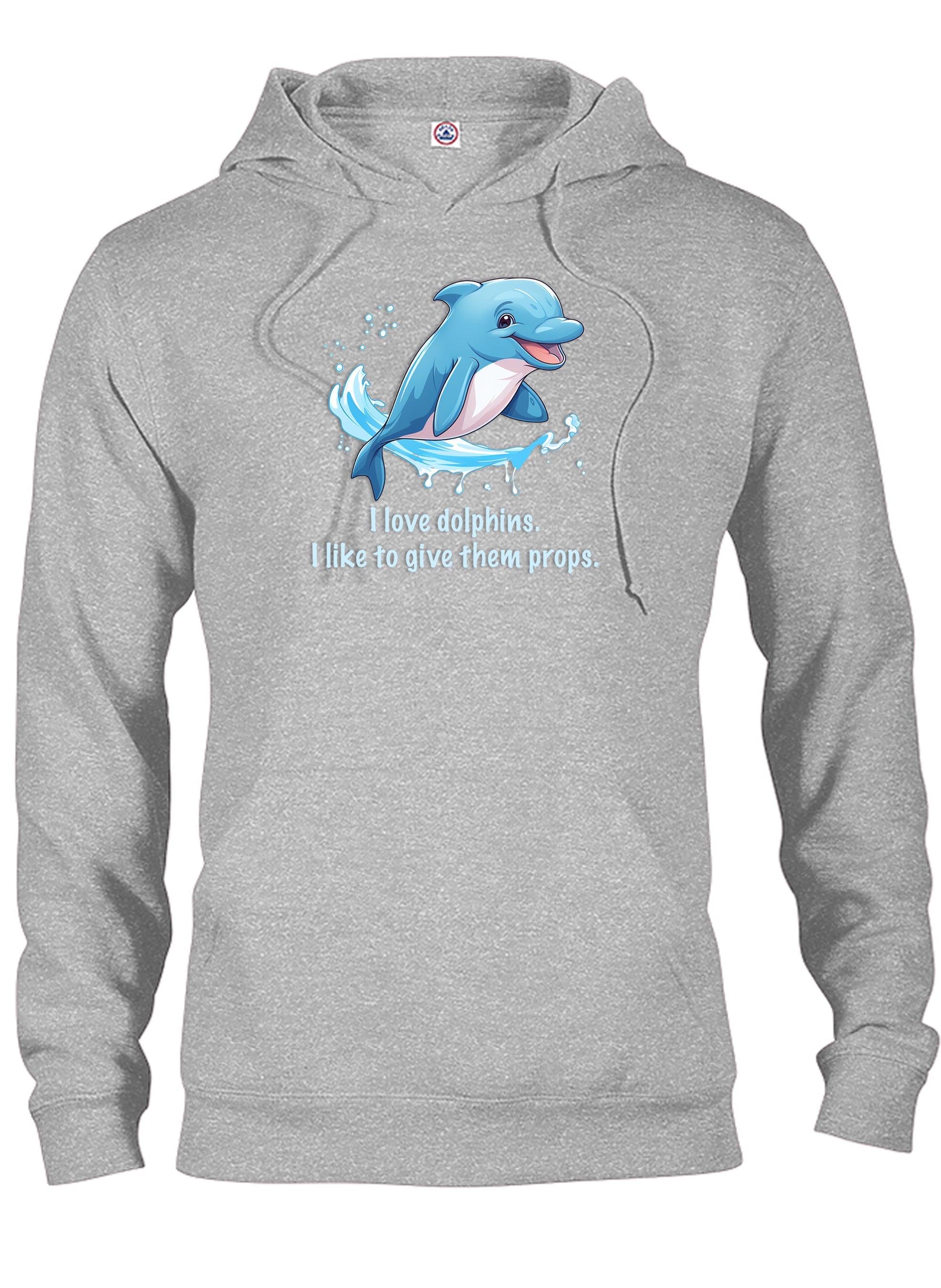 I love dolphins. I like to give them props T-Shirt