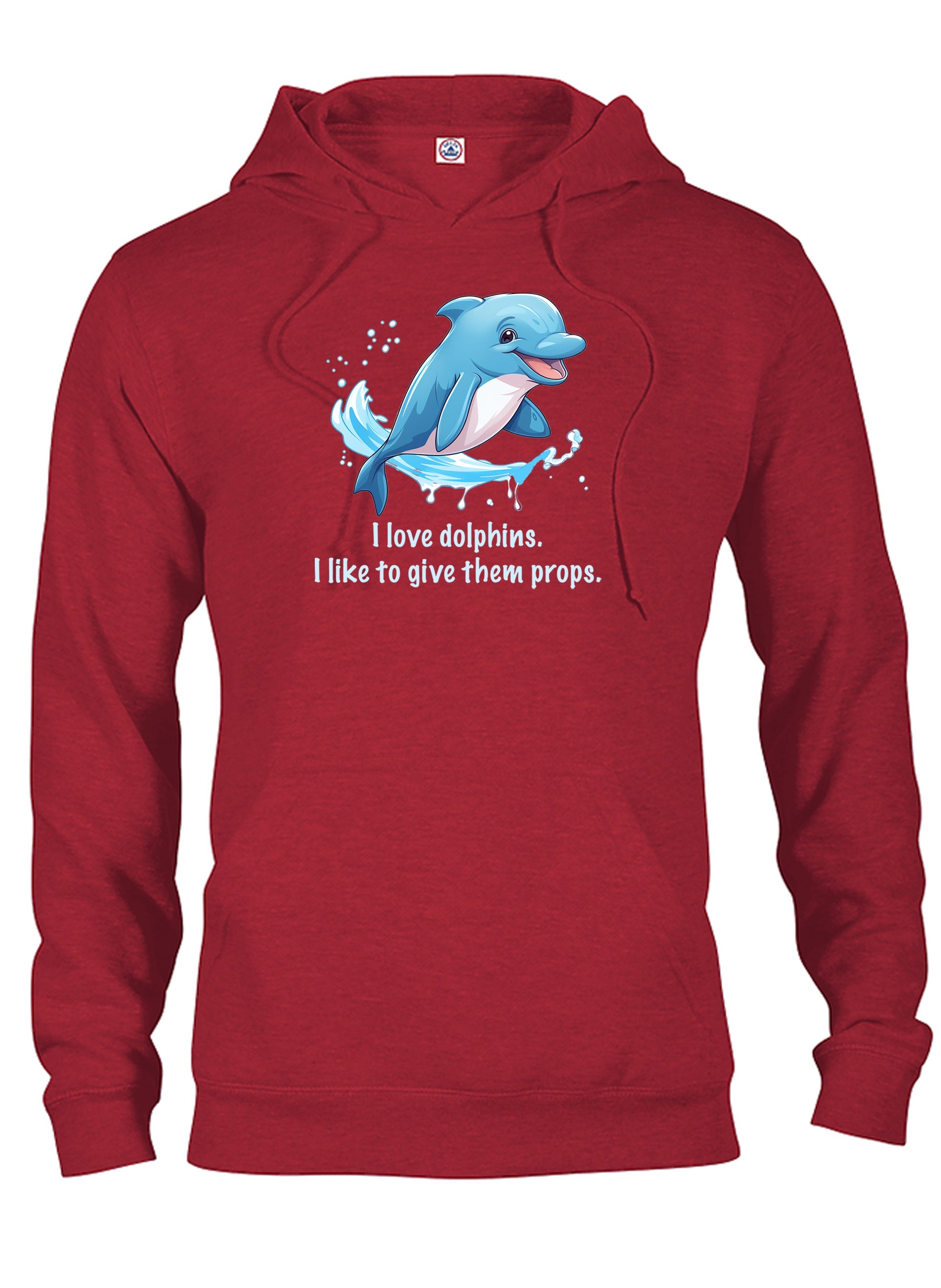 I love dolphins. I like to give them props T-Shirt